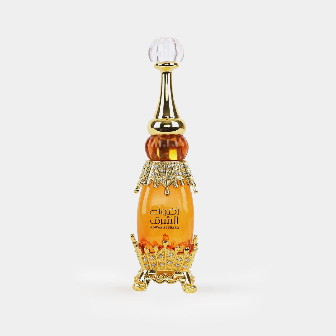 Afnan Adwaa Al Sharq 25ml concentrated perfume oil bottle