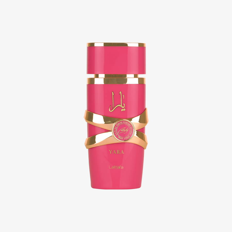 Lattafa Yara Candy 100ml Eau de Parfum bottle