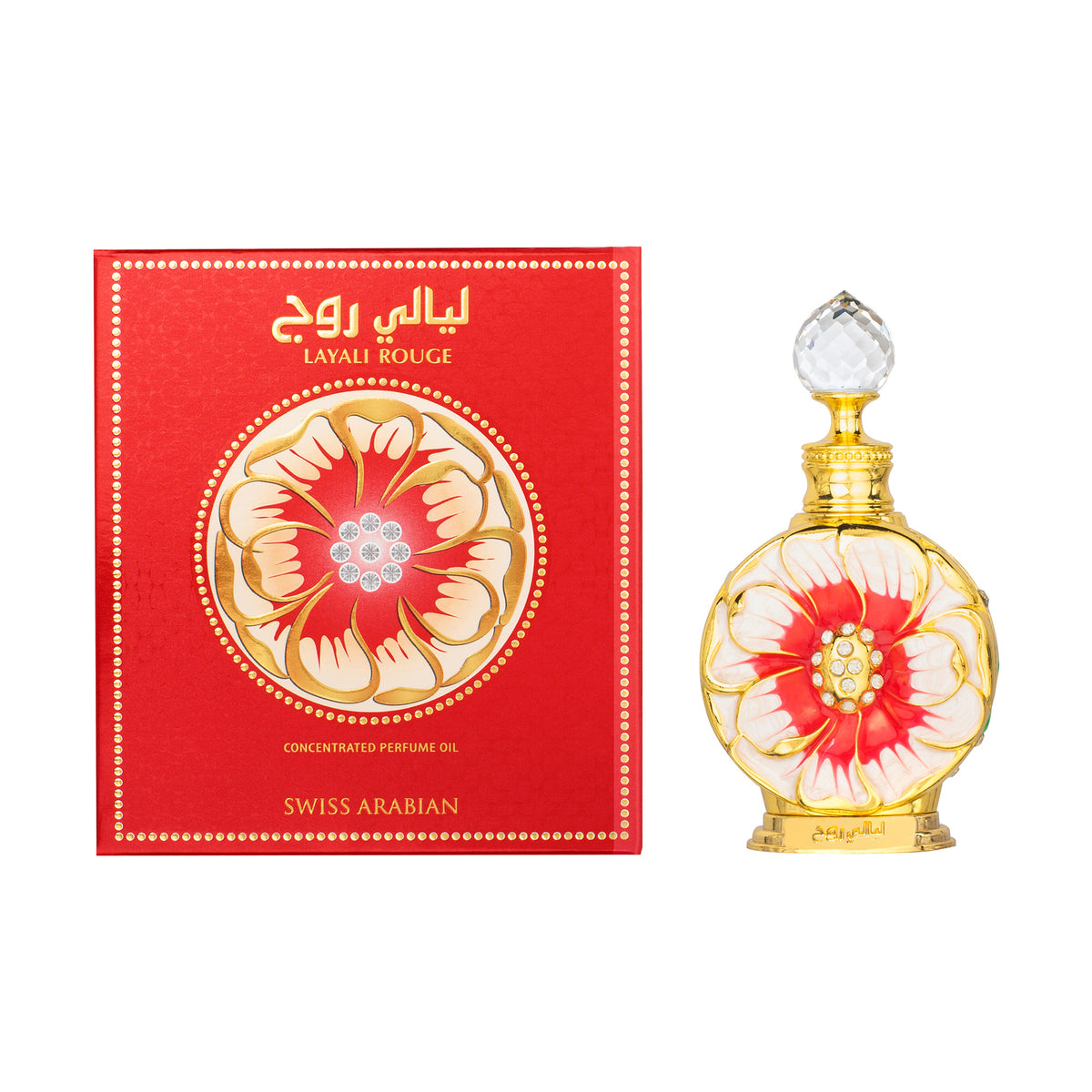 Swiss Arabian Layali Rouge 15ml concentrated perfume oil product image